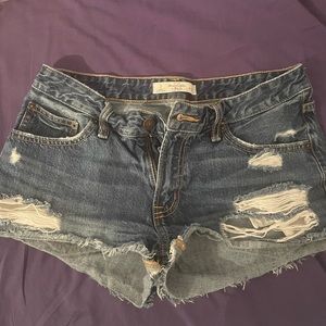Abercrombie denim shorts